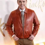Jesse McCartney Hacks Premiere Leather Jacket