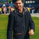 Jr Track Walk Day Emerson Fittipaldi Blue Jacket