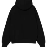 Julia Sarah Stone Off Campus Black Printed Hoodie Back