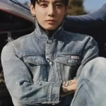 Jung Kook Blue Denim Trucker Jacket
