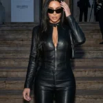 Kim Kardashian Monaco Grand Prix 2026 Black Jacket