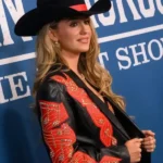 Lainey Wilson Alan Jackson Last Call Leather Jacket