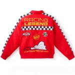 Lightning McQueen Racing Legend Back Jacket