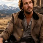 Little House on the Prairie Luke Bracey Brown Jacket