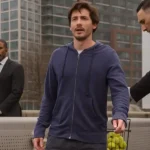 Logan Lerman Only Murders in the Building Jay Pflug Blue Zip Hoodie