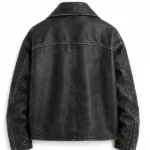 London Lily Collins Black Jacket