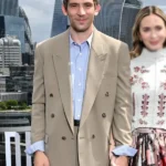 London Photocall 2026 Josh O’Connor Beige Blazer
