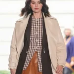 Mabel Mora Only Murders In The Building Selena Gomez Beige Coat