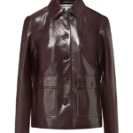 Mabel Mora Only Murders In The Building Selena Gomez Leather Coat