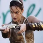 Masters of the Universe Camila Mendes Golden And White Vest