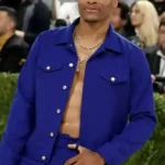 Met Gala Russell Westbrook Blue Jacket
