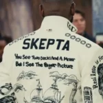 Met Gala Skepta Tattooed Jacket