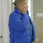 Michelle Battle on the Beach S05 Puffer Jacket