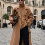 NYC 2026 Grace Elizabeth Brown Wool Coat