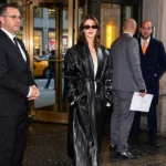 NYC Daisy Edgar-Jones Trench Coat
