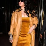 NYC Rihanna Leather Coat
