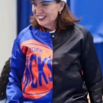 New York Knicks Championship Parade Kathy Hochul Jacket