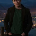 Nick Robinson Voicemails for Isabelle Black Wool Coat