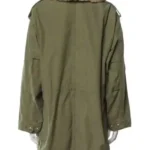 Not Suitable Abby Chilukuri Green Jacket Back