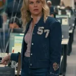 Not Suitable for Work Amy Pascarelli Blue Denim Jacket