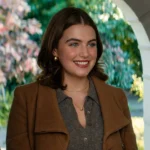 Off Campus Hannah Wells Brown Coat
