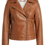 Off Campus Hannah Wells Brown Leather Jacket