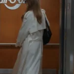Office Romance 2026 Back Jennifer Lopez White Trench Coat