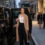 Office Romance 2026 Jennifer Lopez Coat