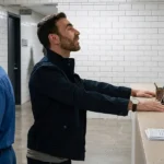 Office Romance Brett Goldstein Black Jacket