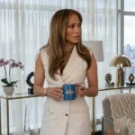 Office Romance Jennifer Lopez White Double-Breasted