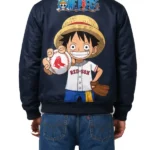 One Piece Boston Red Sox Blue Jacket