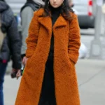 Only Murders In The Building Mabel Brown Long Fur Long Coat