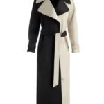 Only Murders In The Building S04 Selena Gomez Two Tone Coat
