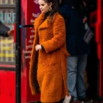 Only Murders In The Building Selena Gomez Mabel Long Fur Long Coat