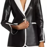 Only Murders in the Building Bev Melon Molly Shannon Leather Blazer