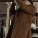 Only Murders in the Building Charles-Haden Savage Brown Wool Coat