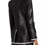 Only Murders in the Building S04 Bev Melon Leather Blazer