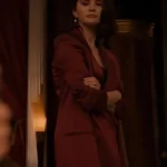 Only Murders in the Building S05 Mabel Mora Burgundy Blazer