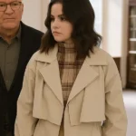 Only Murders in the Building Selena Gomez Mabel Mora Beige Cropped Coat