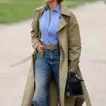 Paris Jennifer Lopez Trench Coat