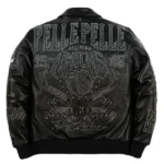 Pelle Pelle New York Knicks Black Jacket Back