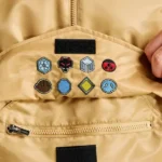 Pokemon Starter Johto Half Zip Golden Jacket