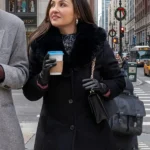 Relationship Goals Annie Gonzalez Black Wool Coat Front