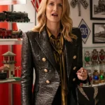 Renata Klein Big Little Lies Black Crocodile-Print