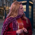 SNL Aimee Lou Wood Red Jacket