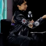 SXSW 2026 Liza Koshy Leather Jacket