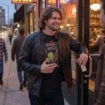 Samuel Braun The Way Home S04 Black Leather Jacket