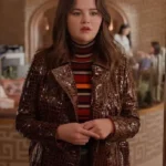 Selena Gomez Only Murders In The Building Mabel Mora Brown Trench Coat