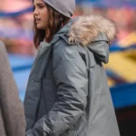 Selena Gomez Only Murders in the Building Mabel Mora Grey Parka Hooded Jacket