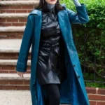Selena Gomez Only Murders in the Building S05 Mabel Mora Blue Coat
